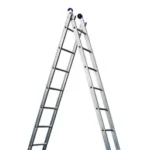 Escada Extensiva 4 em 1 2 x 10 Degraus em Alumínio REAL ESCADAS-EX10 - Imagem 4