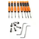 Jogo 100 peças Chaves de Fenda/ Phillips e Bits FORTGPRO-FG8193 - Imagem 6